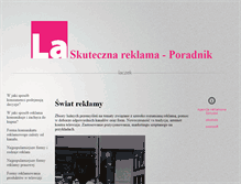 Tablet Screenshot of laczek.pl